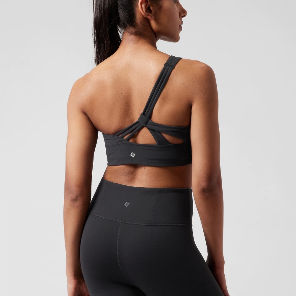 Athleta one shoulder bra